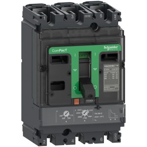کليد اتوماتیک 250 آمپر اشنایدر سه پل 50kA حفاظت TM-D